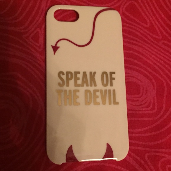 “Speak of the Devil” -NEVER USED - iPhone case - Picture 2 of 2